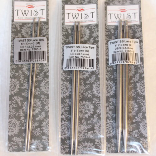 Aiguilles circulaires interchangeables Twist Red Lace- 13 cm - Chiaogoo
