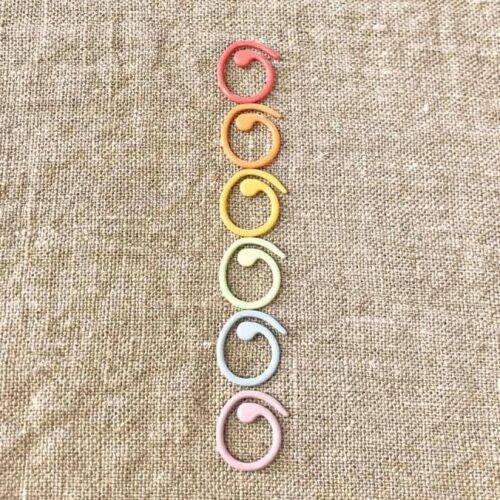 Anneaux marqueurs spirales colorés - CocoKnits – Image 2