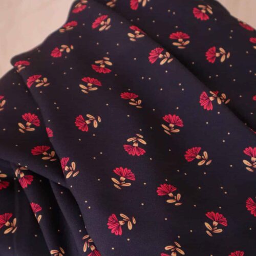 Viscose Bérénice encre - Lise Tailor