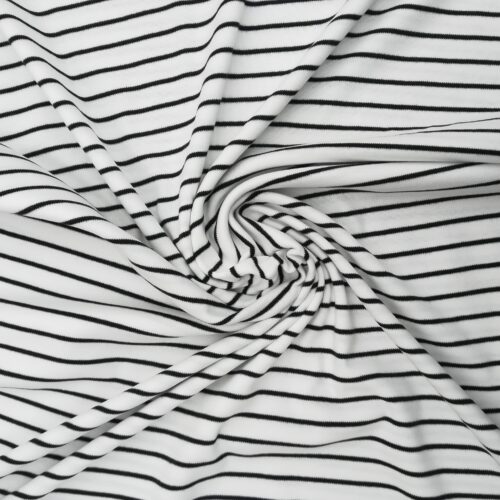 Jersey marinière double - Coton bio