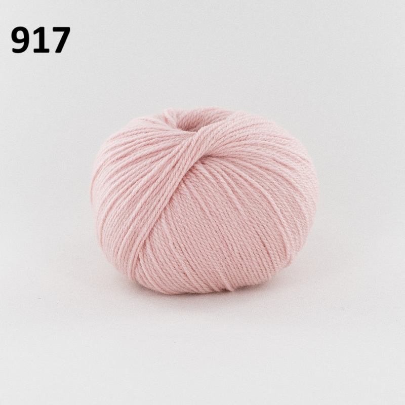 Laine BB Mérinos de Fonty en coloris rose layette